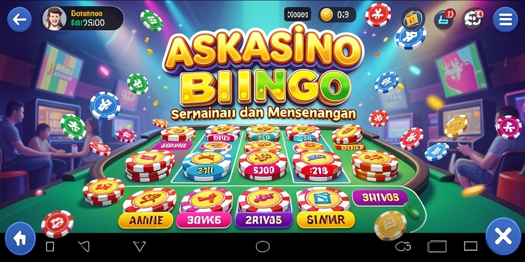 Tampilan gameplay seru di ASKASINO dengan grafis menawan.