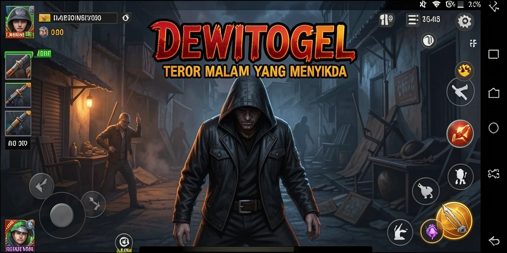 Gameplay DEWITOGEL: Menyusuri kegelapan dengan horor yang menanti.