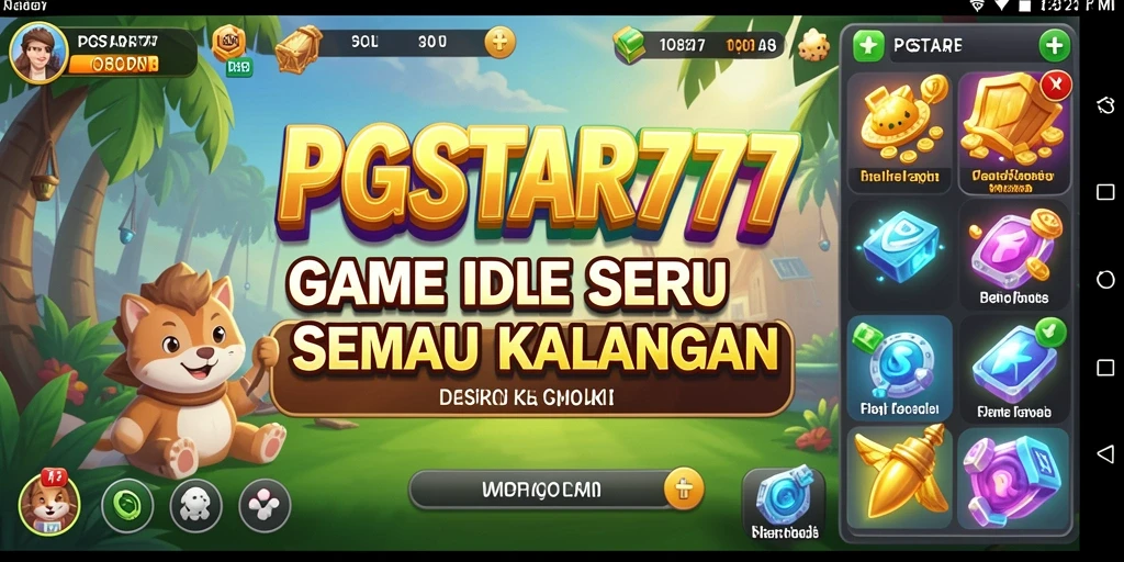 Tangkapan layar PGSTAR777 menampilkan gameplay menarik dan strategis.