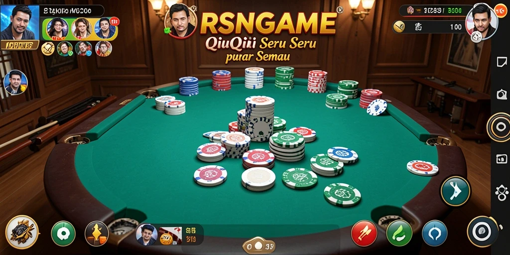 Screenshot gameplay QiuQiu yang seru dan menarik.