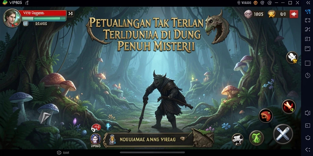 Tangkapan layar VIP805 menunjukkan aksi mendebarkan dalam permainan petualangan.